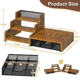 Bliesosfud reversible layout adapts to any counter space.