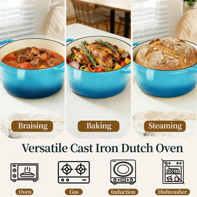 Gift-ready Blingco dutch oven packaging suggesting a thoughtful kitchen upgrade.