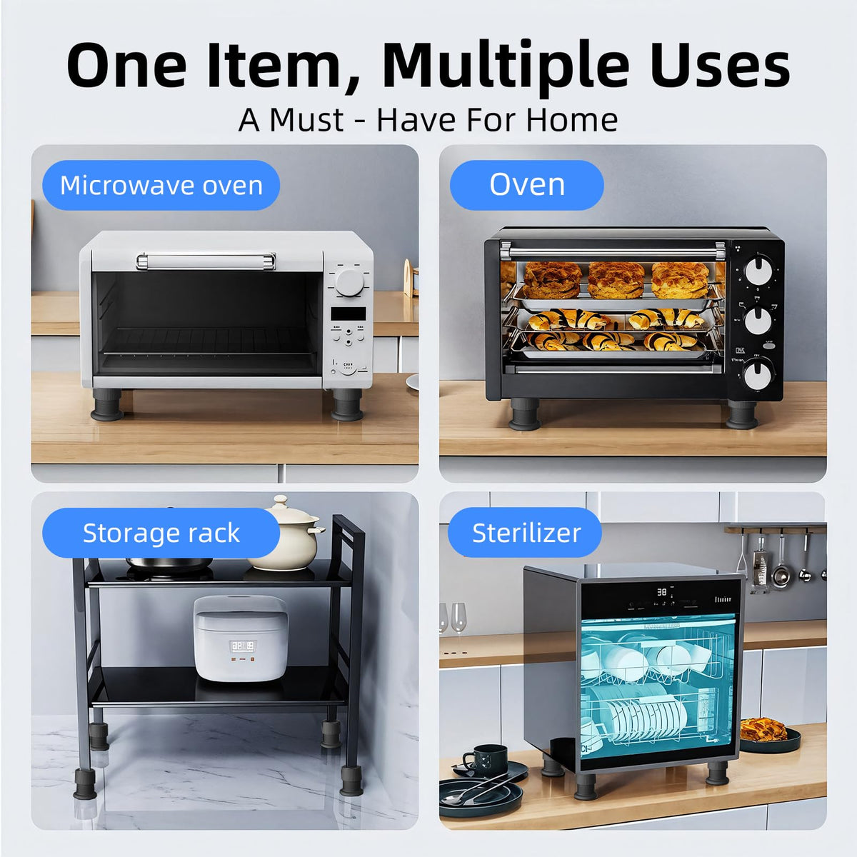 Blissfuhue easy-installation stand works straight from the box