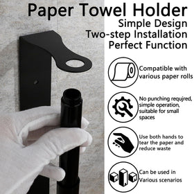 BlissfulDestiny dual-installation supports adhesive strips or bolts for flexible mounting.