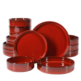 bloomhouse Santorini Mist dinner plate showcases artisanal glaze for elegant dining