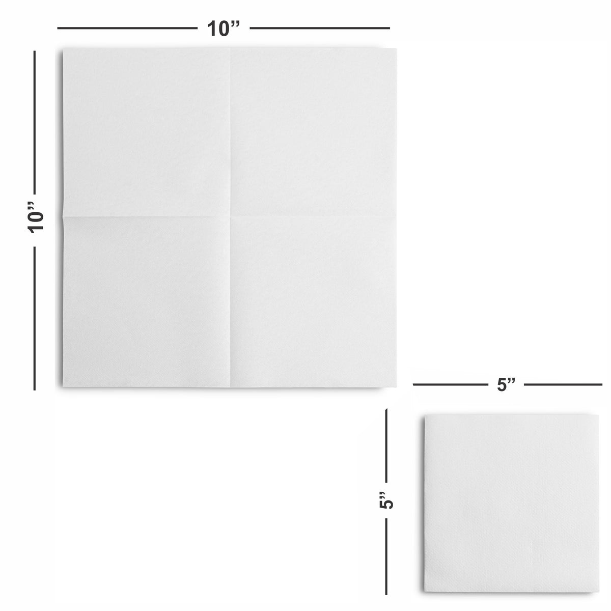 BloominGoods dinner party display shows elegant napkins for upscale events
