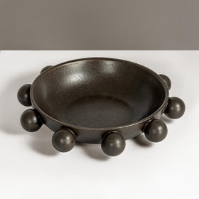 Bloomingville stoneware bowl is microwave-safe and dishwasher-safe for easy use