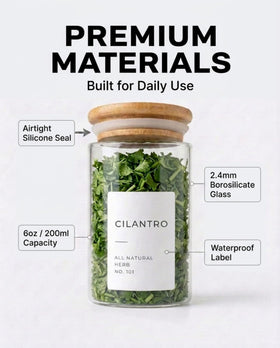 Bloomondo label pack with printed stickers for tidy pantry labeling.