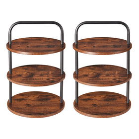 Blossome cupcake stand 2-pack tower 3-tier display for weddings