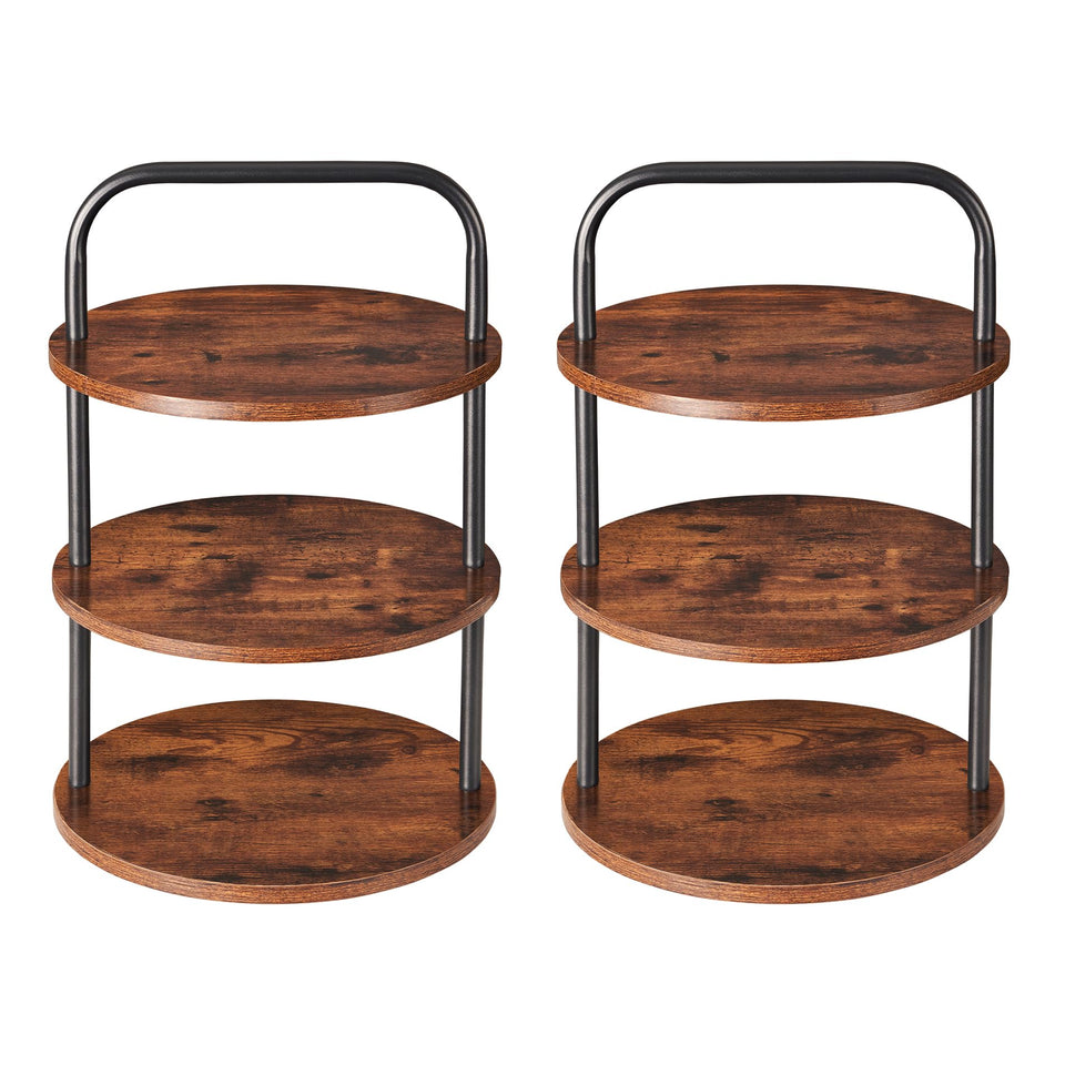 Blossome cupcake stand 2-pack tower 3-tier display for weddings