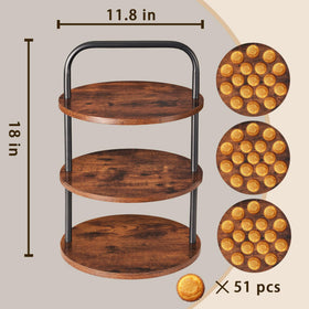 Blossome Cupcake Stand versatile tabletop display for events