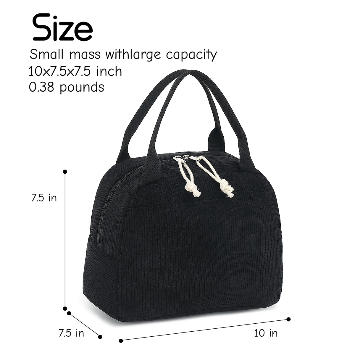 Bluboon insulated compartment preserves food freshness for school or office lunches