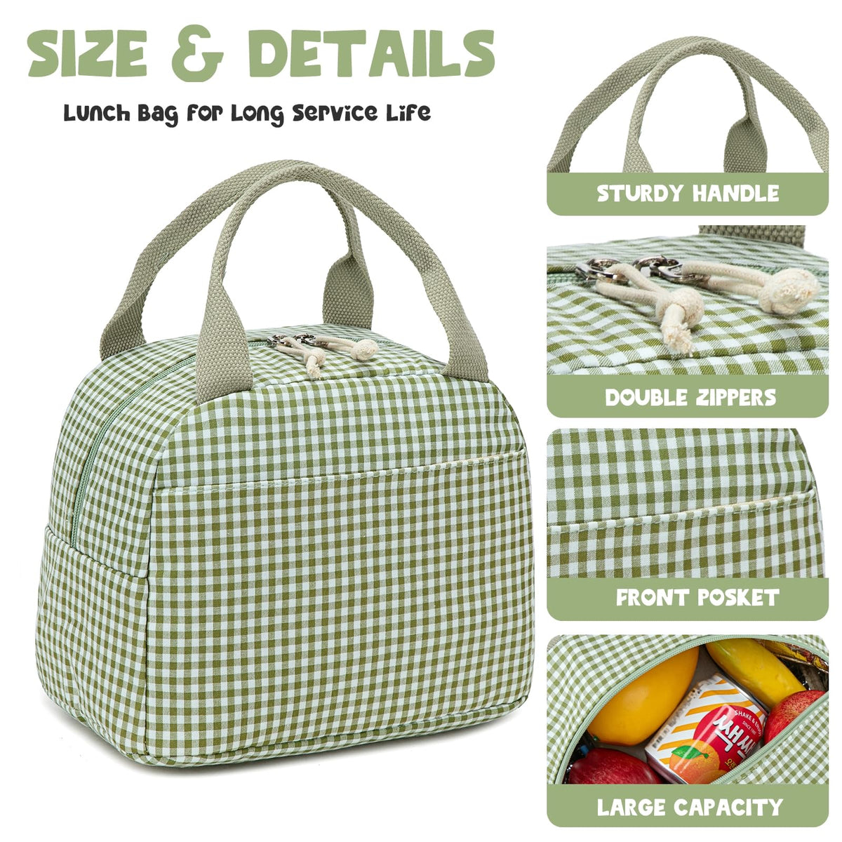Bluboon lunch-bag multiuse-colors suits work, travel, or picnics with a stylish touch.
