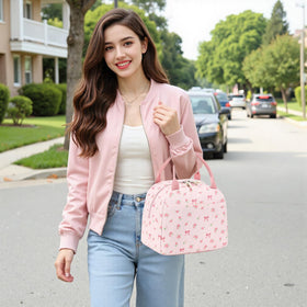 Reinforced zippers on Bluboon lunch bag enhance daily durability