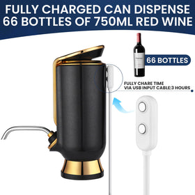 BLUBYEES elegant gift packaging highlights premium wine accessory.