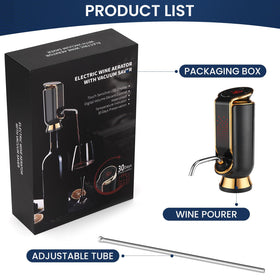 BLUBYEES smart vacuum preservation technology monitors bottle pressure.