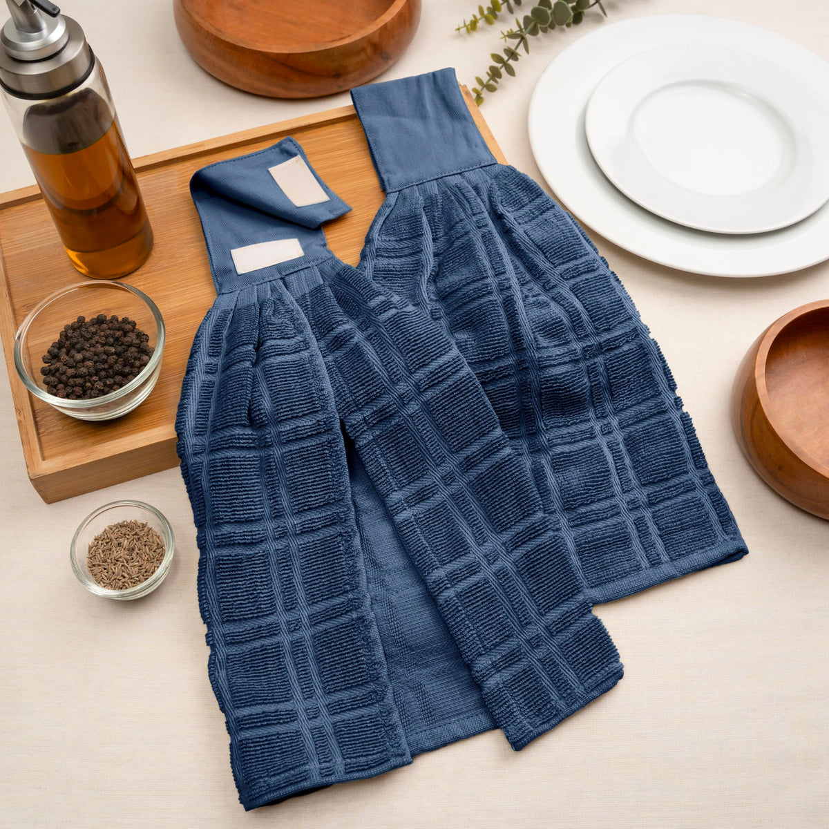 Blue Needles towels are machine washable and built to last through many cycles.