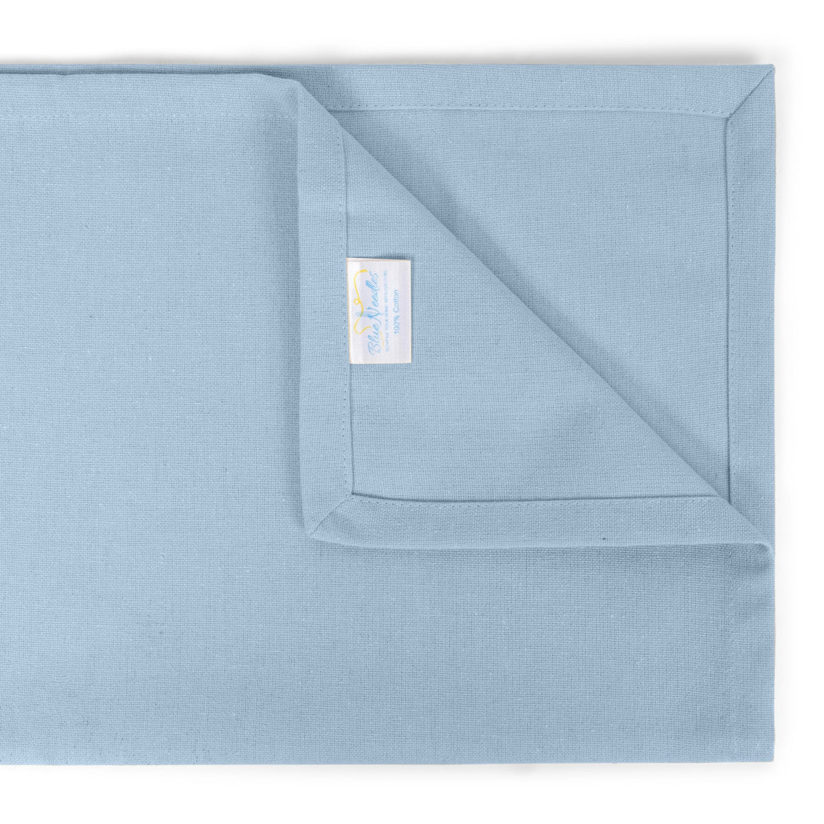 Blue Needles napkins as decor and functional linen for events