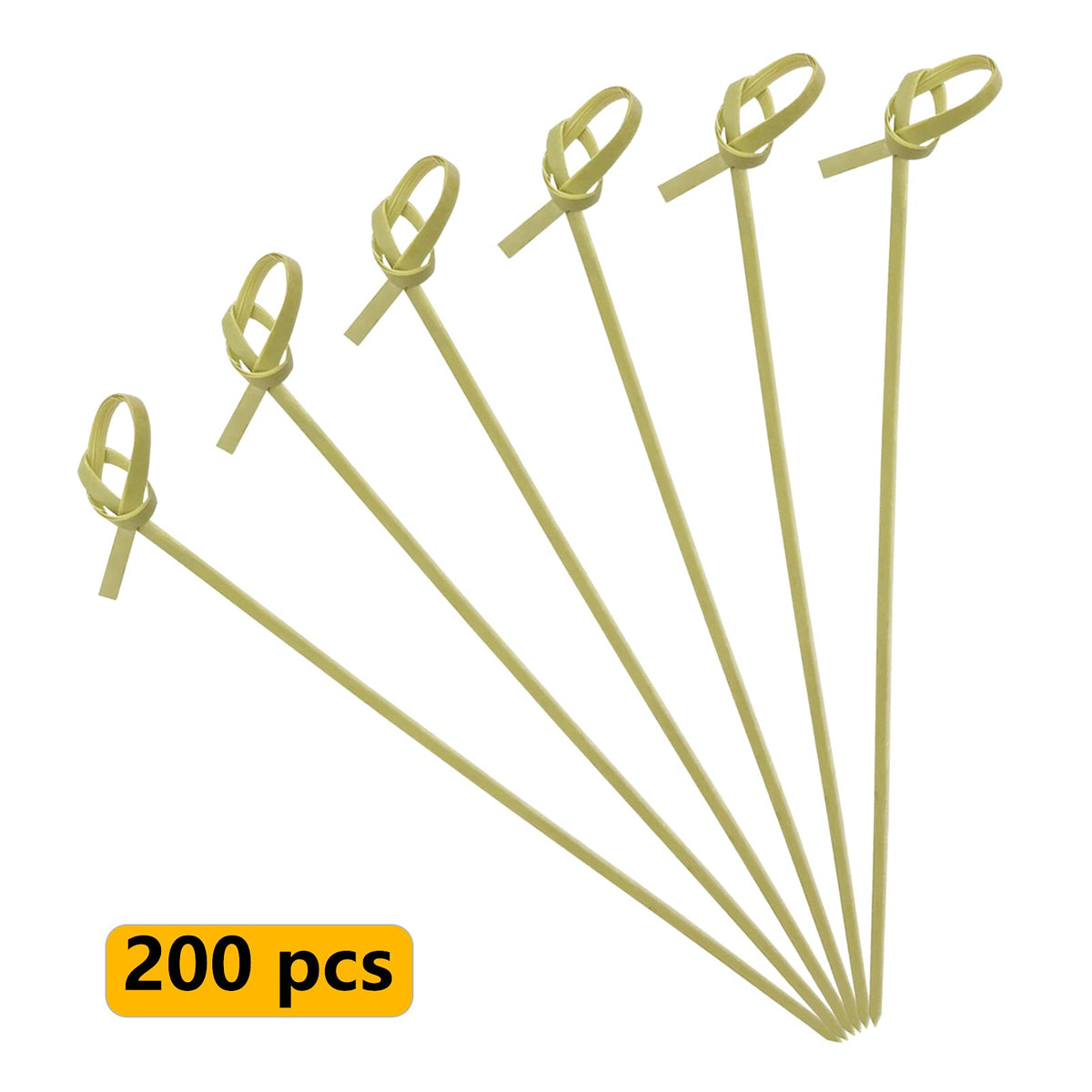 Blue Top 4-inch wooden skewers provide sturdy, splinter-free appetizer presentation.