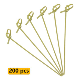 Blue Top 4-inch wooden skewers provide sturdy, splinter-free appetizer presentation.