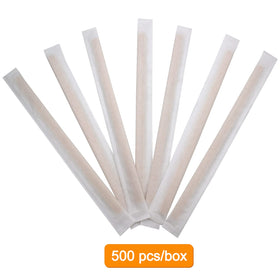 BLUE TOP birch wood stirrers, natural material for eco-friendly choice.