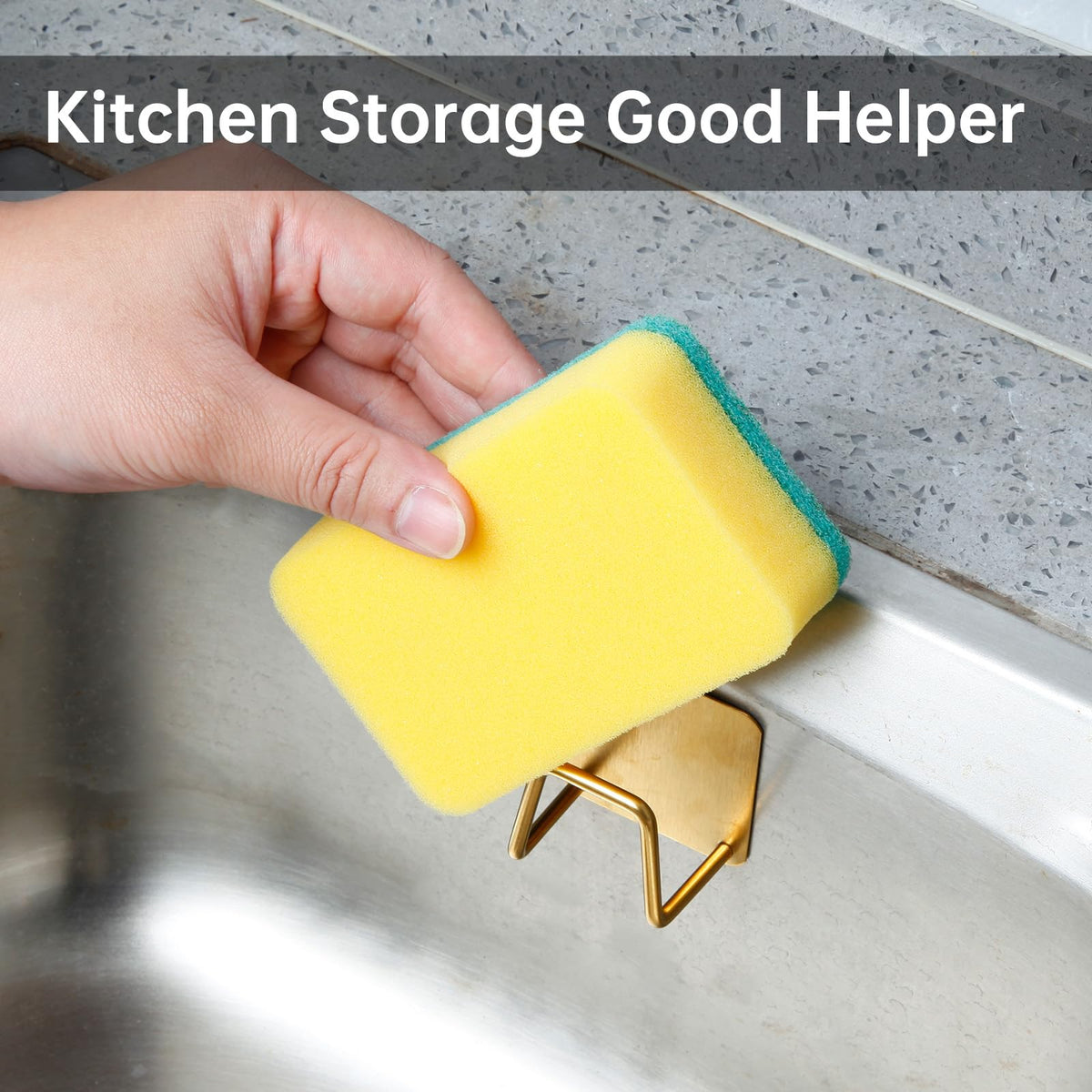 Blueden rustproof stainless steel construction designed for durable kitchen organization.