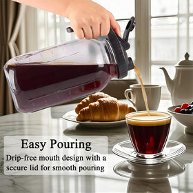 BLUEJUNWEI fridge-friendly pitcher fits neatly in cold storage