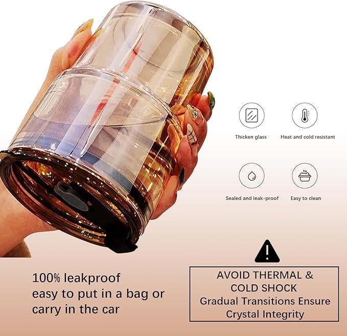BluePolar amber tumbler set arrives well-packaged to protect during shipping.