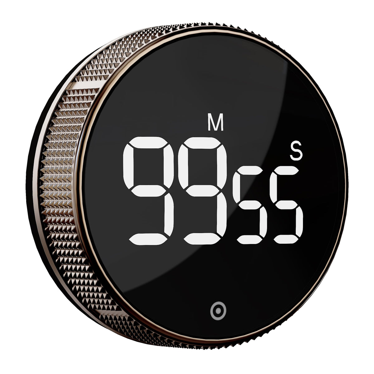 BlueSnail kitchen timer front display with large digits for easy readings.