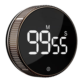 BlueSnail kitchen timer front display with large digits for easy readings.