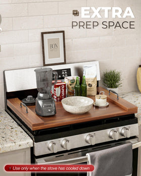 BLUEWEST noodle-board-cover expands kitchen space in small apartments and RVs.