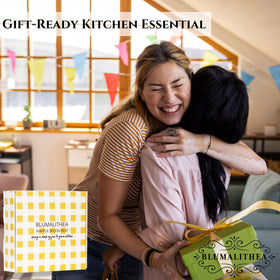 Blumalithea kitchen decor spoon holder complements counters and utensils.