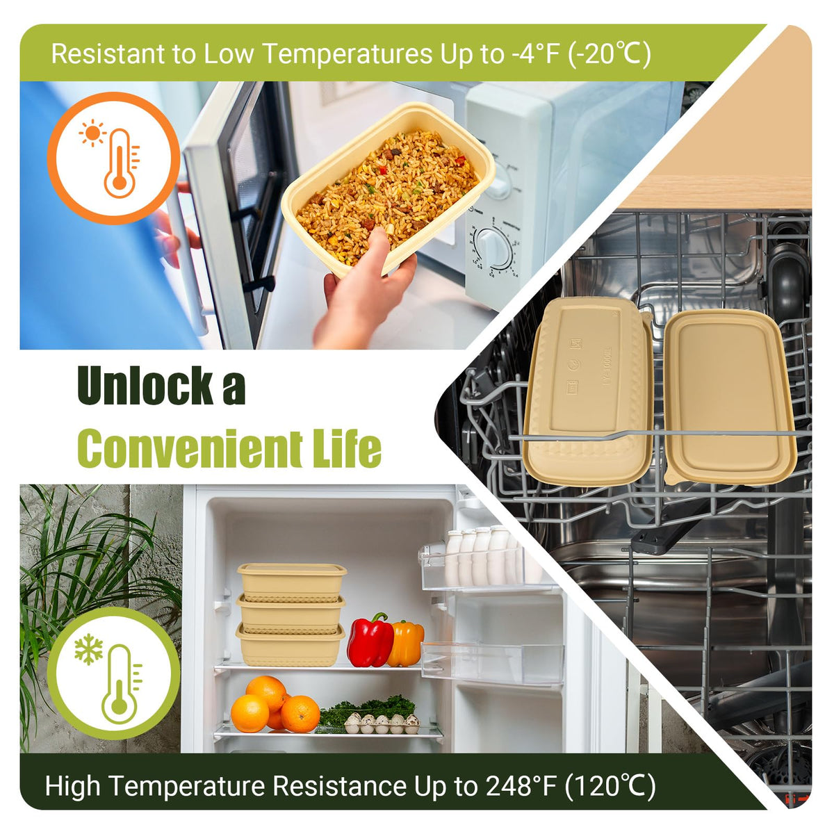 Bmboryxa container in microwave-safe reheating scenario