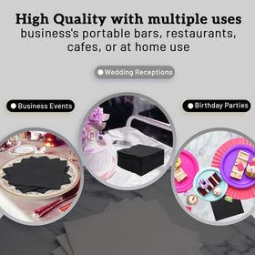 B.M.E multi-purpose napkins for weddings, parties, and buffets