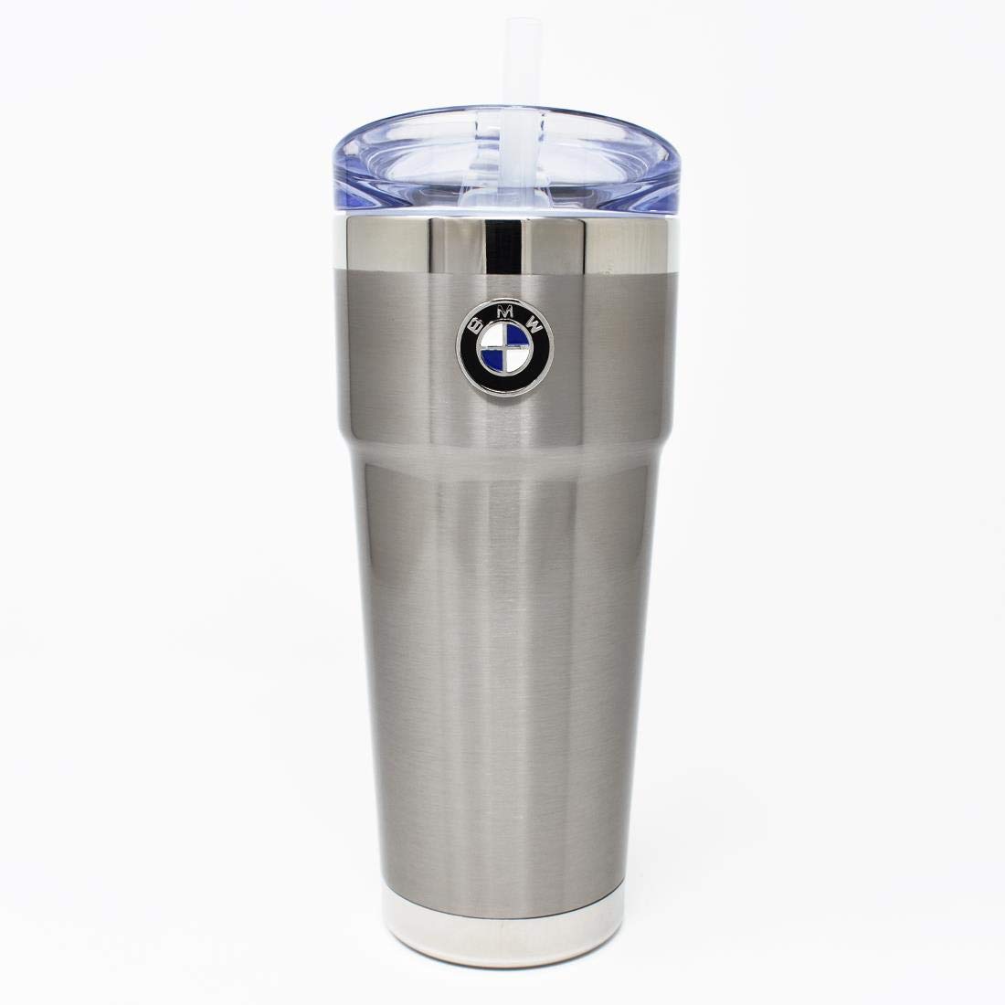 BMW Roundel Travel Mug with iconic logo keeps drinks hot or cold during daily drives