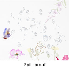Bnejvif Spring Floral oval tablecloth soft-touch fabric improves comfort during gatherings