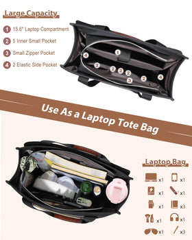 Bnlcd large-capacity tote carries meals and daily work essentials.