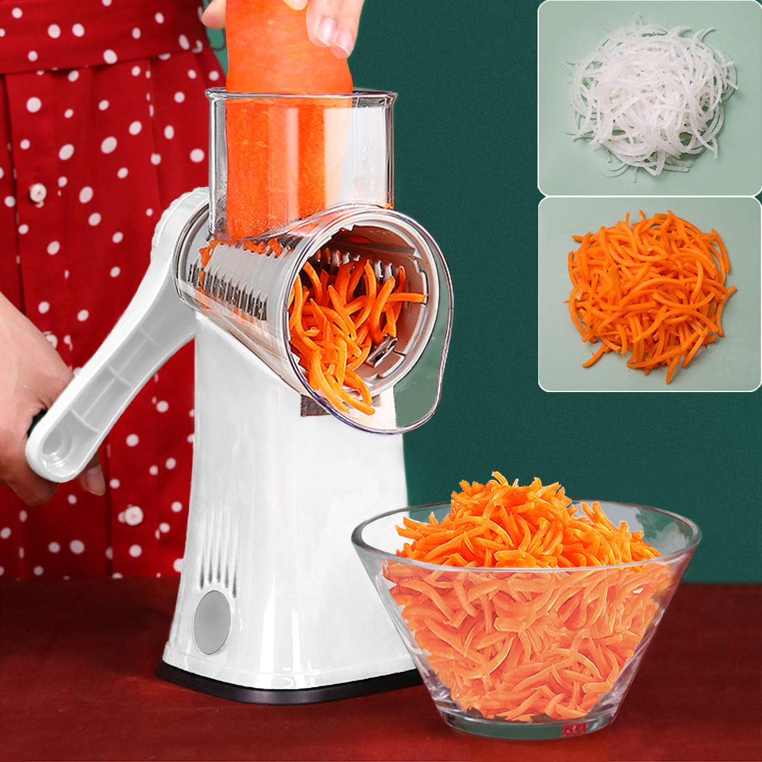 BNUNWISH waffle cutter function for thin, even strips.