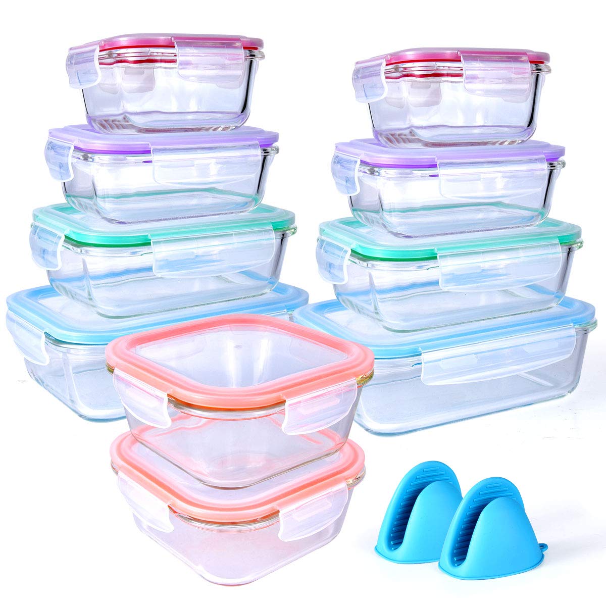Bo-Toys dishwasher-safe glass containers simplify cleanup after meals.