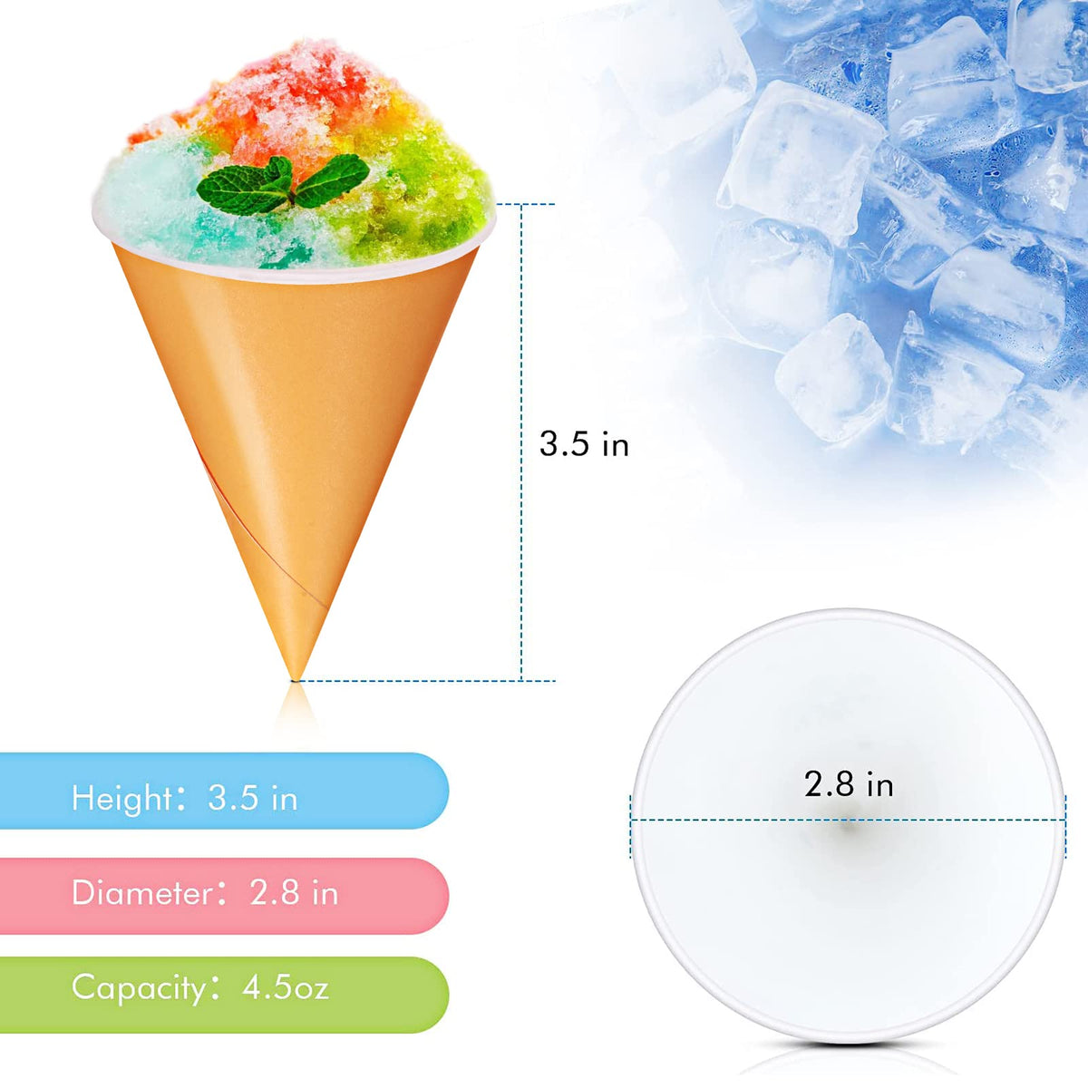 Boao 8-inch spoons and straws in PP for quick, clean serving.