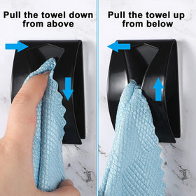 Boao compact towel hook fits small spaces on counters or walls.