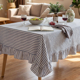 Boao cotton tablecover blends style and practicality for daily use