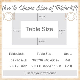 Boao farmhouse ruffle border tablecloth adds rustic charm to meals