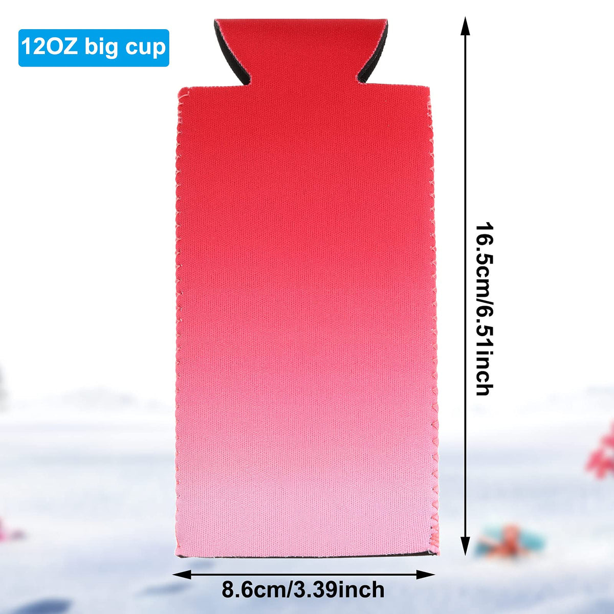 Boao insulated sleeve protects hands from cold or hot drinks.