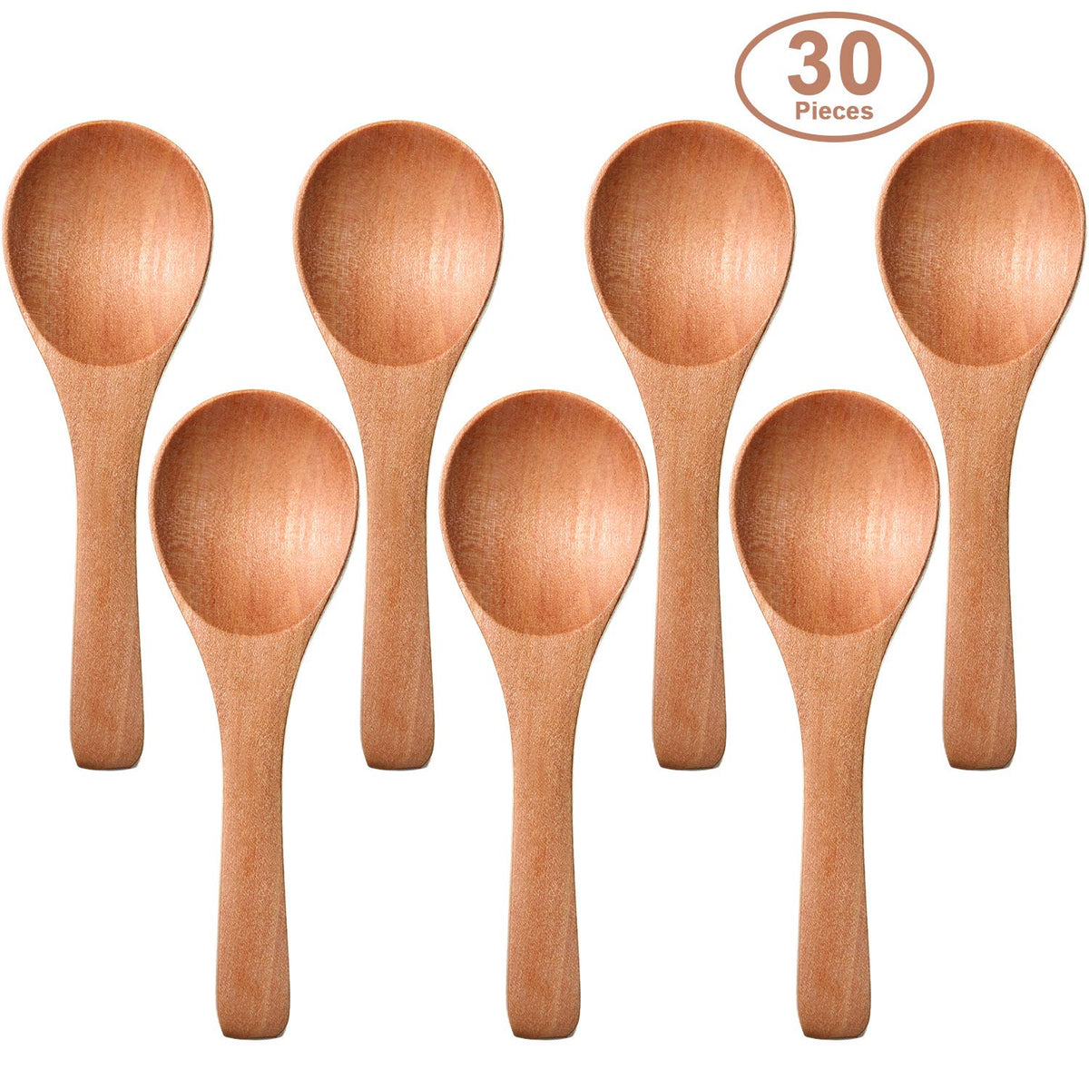 Boao small wooden spoons for picnic events spoons, great for gatherings.