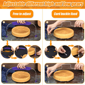 Boao stainless steel cake knife with serrated edge for smooth slices.