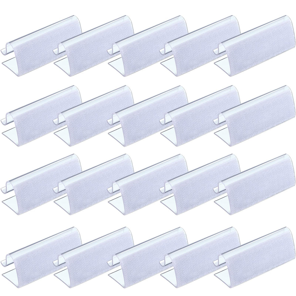 Boao tablecloth clips secure a neat, wrinkle-free table skirt