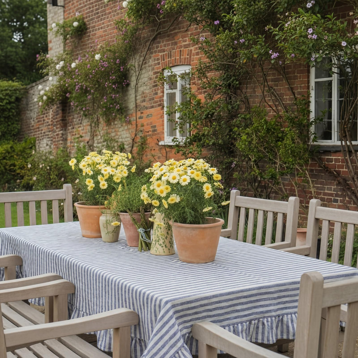 Boao tablecloth offers easy care and durable protection for your table