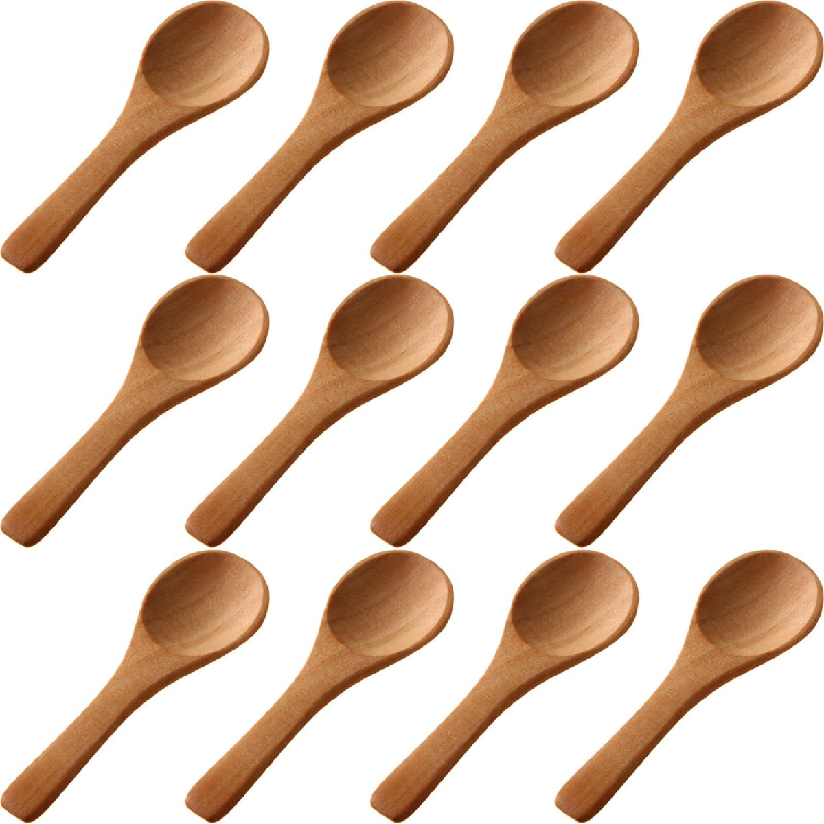 Boao wooden spoons 50-piece pack for kitchen organization