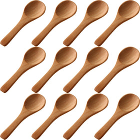 Boao wooden spoons 50-piece pack for kitchen organization