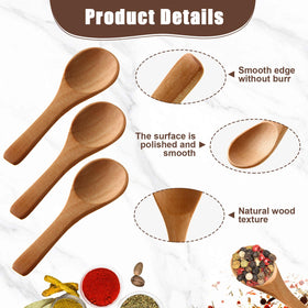 Boao spoons resting on spice jar for precise portions