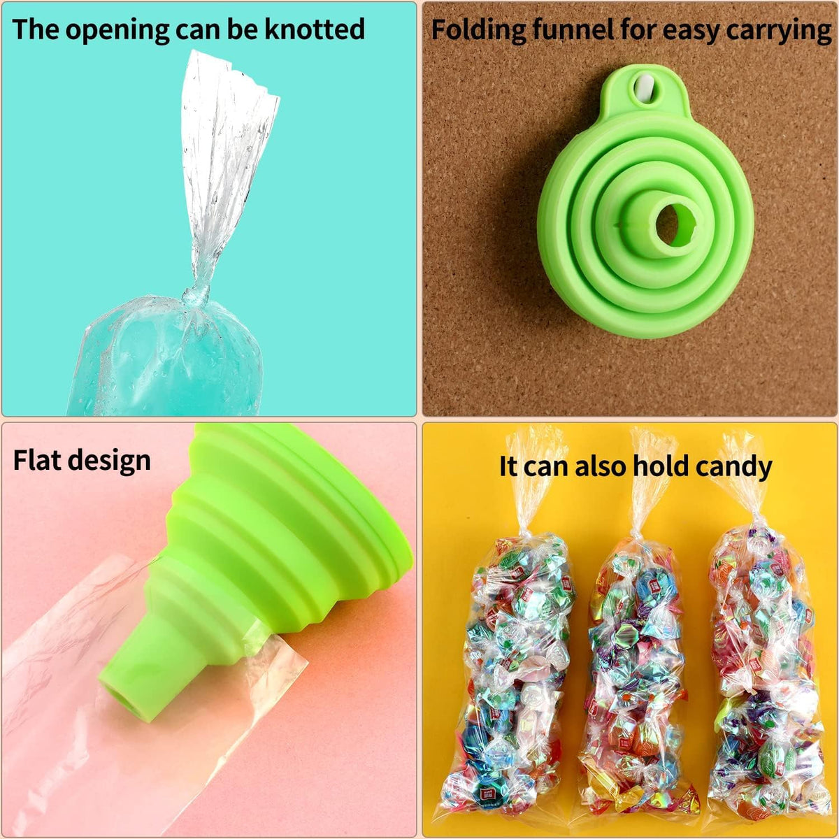 Boao yogurt pops and candies made at home with these bags