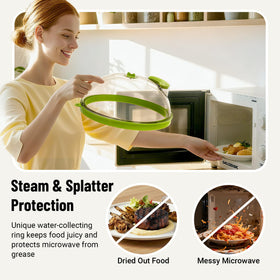 Bobomoment upgraded cover with heat-resistant handle for easy, safe lifting.