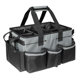 Boczif Cleaning Caddy Bag with a sturdy handle for easy carrying and quick access.